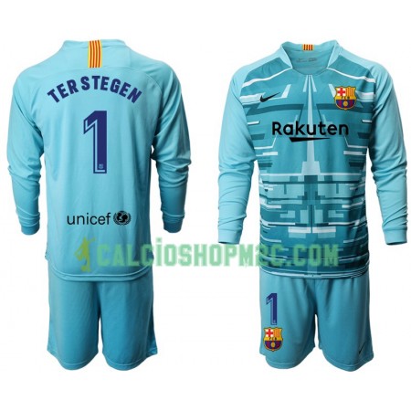 Barcellona Portiere TER STEGEN 1 Bambino III 2019/2020 Manica Lunga